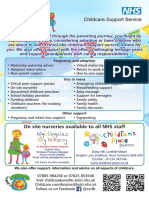 Childcare and Support Services A3 A4 Posters 2022