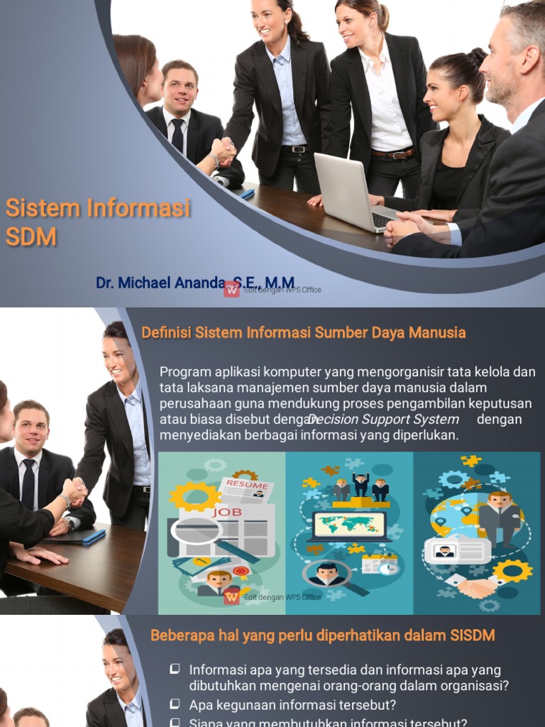 Sistem Informasi Manajemen SDM | PDF