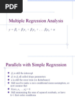 Analisis Regresi Sederhana Dan Berganda (Teori Dan Praktik)