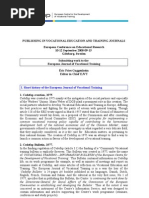 Download Word version - full paper - PUBLISHING IN VOCATIONAL EDUCATION AND TRAINING JOURNALS  by VetNet - European Research Network in Vocational Education  Training SN6221747 doc pdf