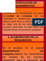 Identificacion de Requerimientos