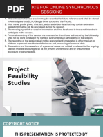 COBFSCL MODULE 1 INTRODUCTION TO PROJECT FEASIBILITY STUDY