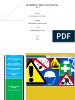 Folleto Informativo Resolucion 0312 Del 2019