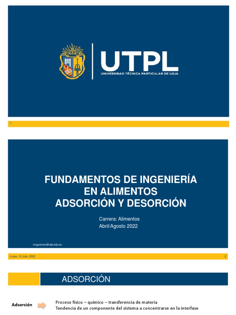 Adsorción PDF Adsorción Ciencia de los Materiales