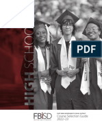 FBISD HS Course Selection Guide - 22-23