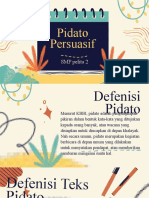 Pidato Persuasif SMP Pelita 2