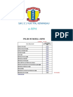 Template RPH For 2019