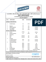 RCCPL/KGU/QC/TC/M/01 Test Certificate