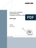 Spare Parts Catalogue APR3020 Honda 2-03298014