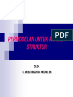 Materi II Permodelan Untuk Analisa Struktur