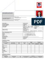 Form Data Pribadi Pelamar 1