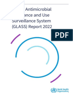 Global Antimicrobial Resistance and Use Surveillance System (GLASS) Report 2022