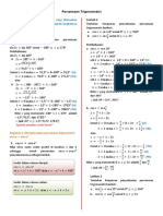 Persamaan Trigonometri 2