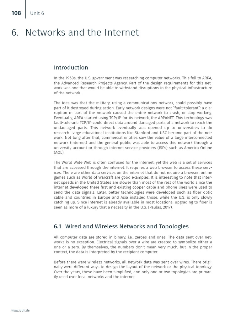 DLBCSICS01 Course Book | PDF | Internet | Computer Network