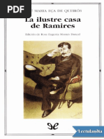 José Maria Eça de Queirós - La Ilustre Casa de Ramires