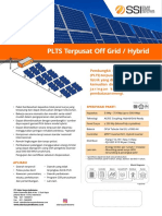 Brosur PLTS Terpusat Off Grid