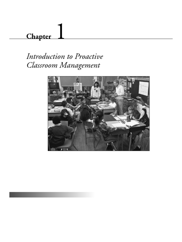 Proactive Classroom Management Overview | PDF | Classroom Management | Id