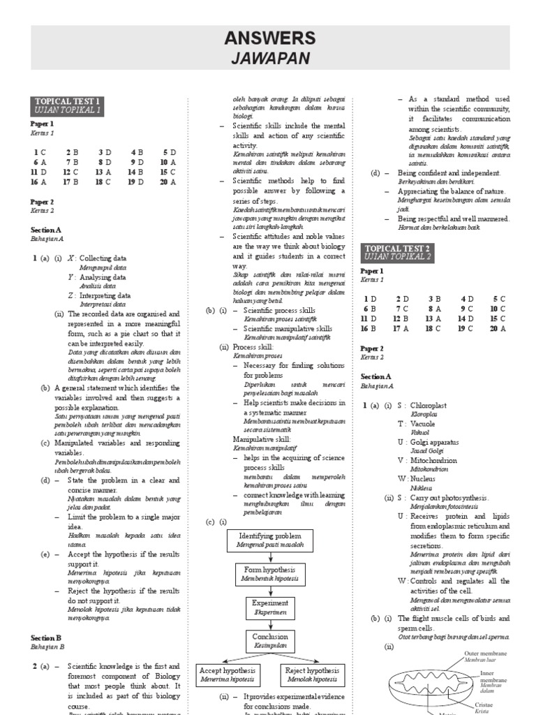 IT Biology F4 Answer