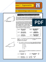 Trigonometría: Tareas 2 y 3