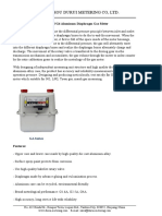 Gas Meter Model G4