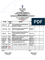 Cot Observation Grade First