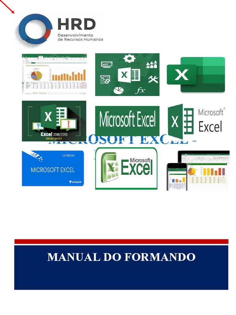 Microsoft Excel - Manual Do Formando (Draft) | PDF | Gestão de recursos ...