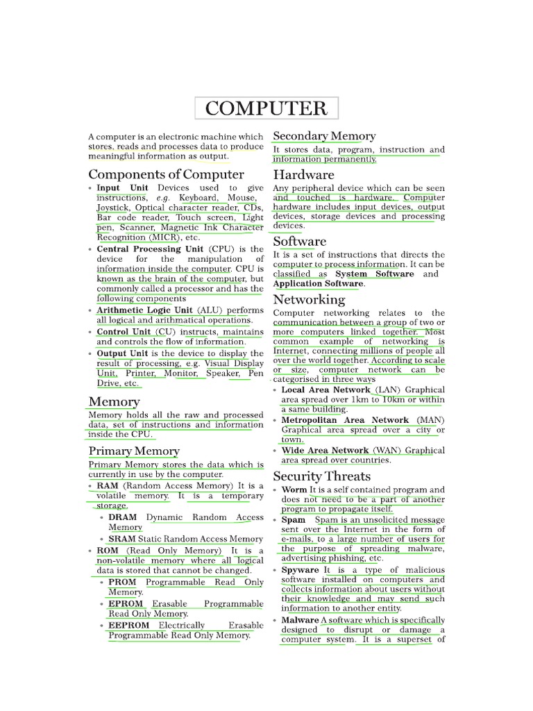 Computer | PDF