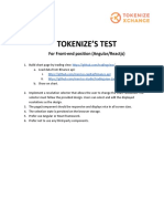 Tokenize - FE Test - 8.2022 - Updated