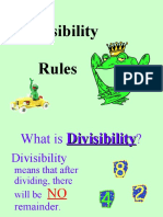 Divisibility Rules PP
