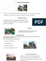 Different Solid Waste Management Methods