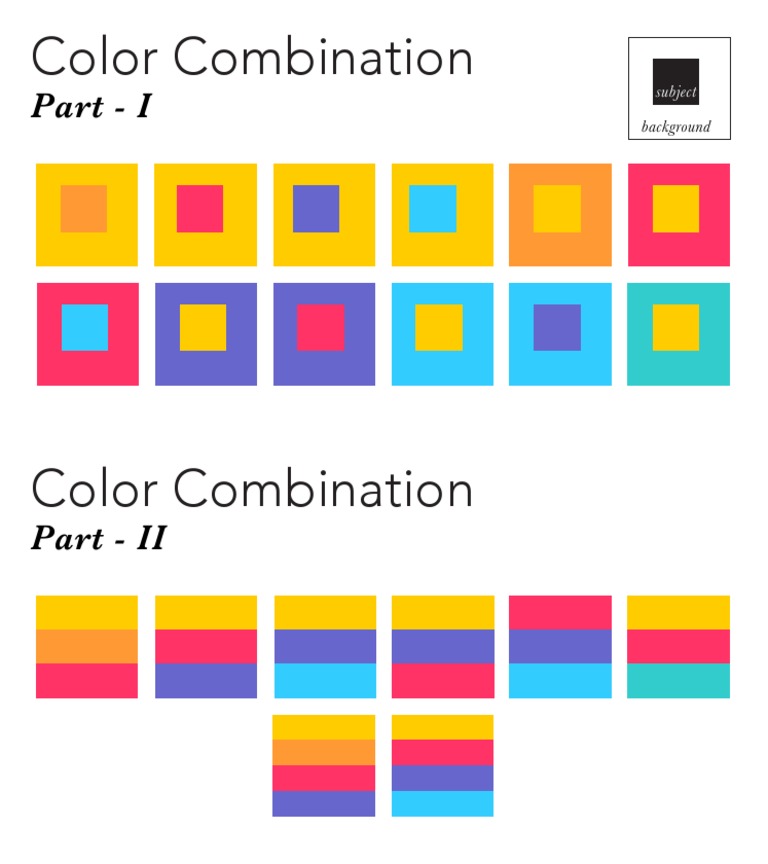 Color Combinations PDF