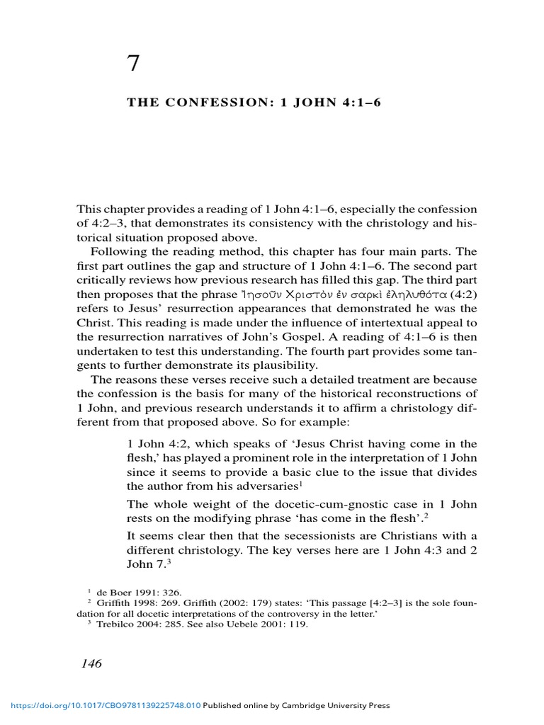Biblical Commentary On The First Epistle Of John 1 Bible Ref