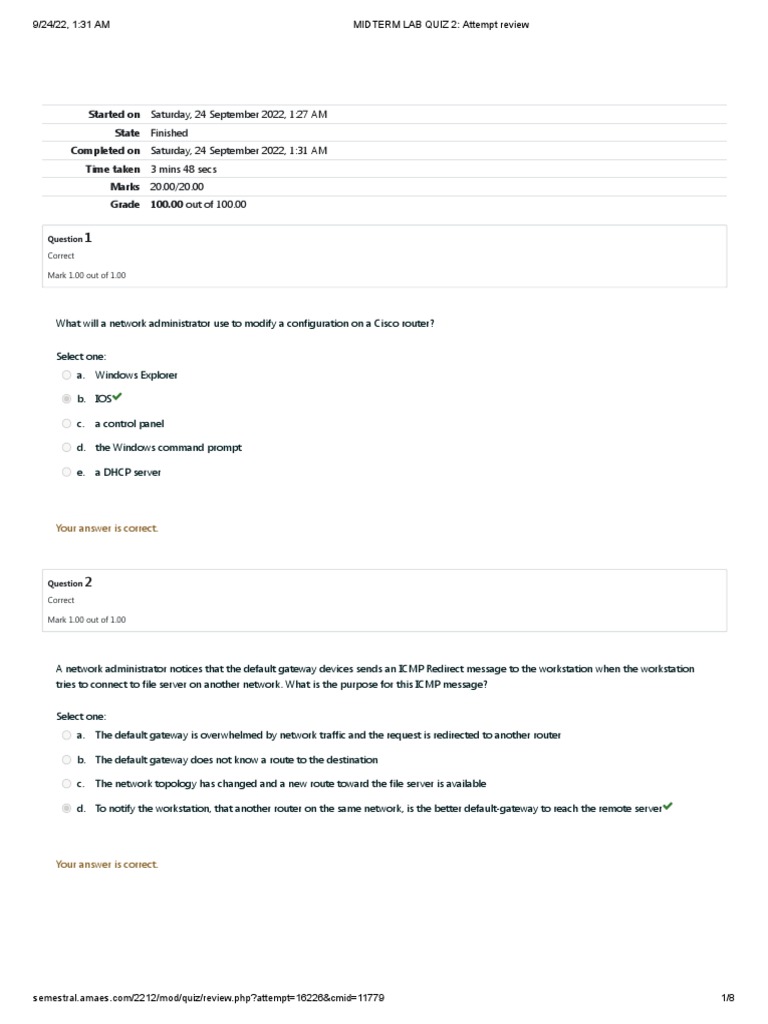 DATA COM Midterm Lab Q2 PDF I Pv6 Ip Address