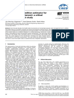 Health Index As Condition Estimator For Power Syst