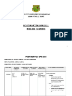 POST MORTEM BIOLOGI SPM 2021