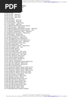 Hyundai Specific Trouble Codes