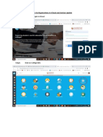 Steps For Registrations in Icloud and Section Update