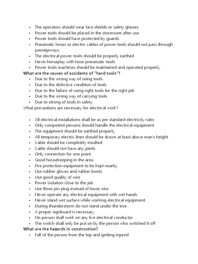 What Is Safety 9 PDF