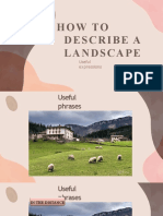 How To Describe A Landscape