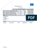 Stock Request for Calibration Buffers and Conductivity Standards