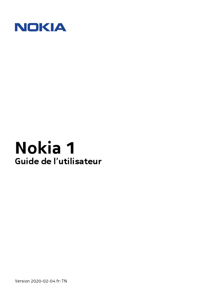 User Guide Nokia 1 User Guide | PDF | USB | GSM