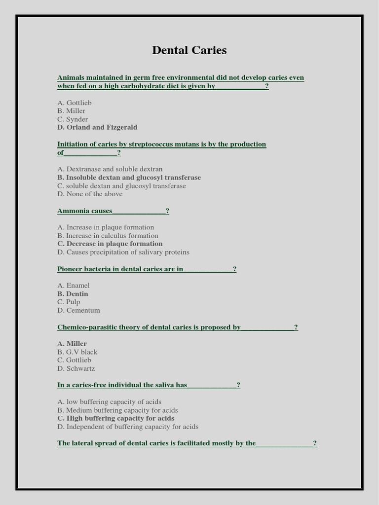 Understanding Dental Caries and Its Causes | PDF | Human Tooth | Tooth ...