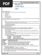 Unix System Programming Module-3 RR