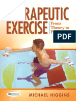 Therapeutic Exercise From Theory To Practice (Michael Higgins)