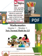 Math 5 Quarter 1 Module 1-2