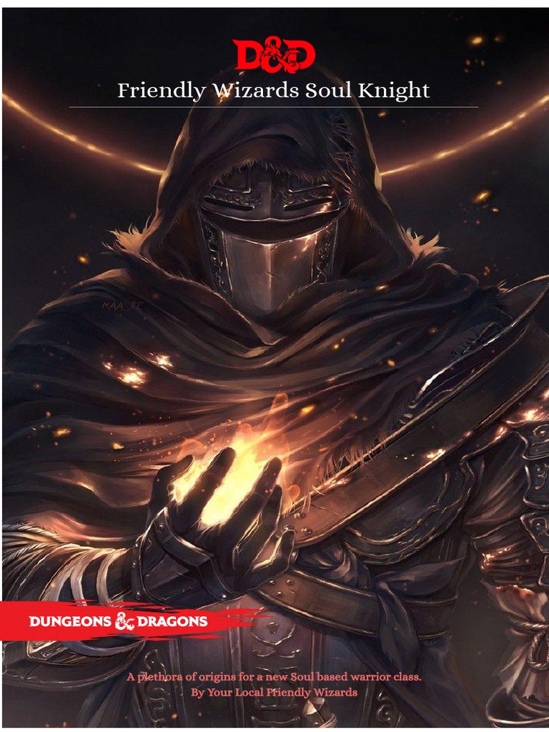 Soul Knight Class Overview for D&D 5e | PDF | Role Playing Games