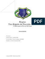 Regras Tiro Rápido de Precisão TRP