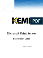 Deployment Guide-Microsoft Print Server