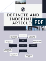 Definite and Indefinite