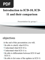 Group 1 - ICD